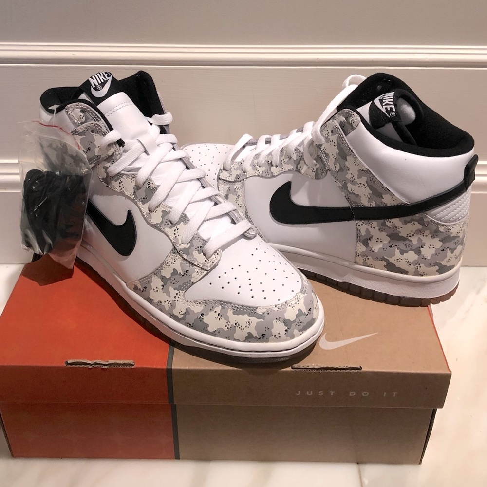 Nike dunk high camo color sz 9.5 brand new - 🔥🔥
